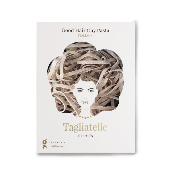 Greenomic Delikatessen Good Hair Day Pasta Tagliatelle al tartufo