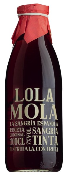 Barcelona Brands Sangria Lola Mola Red - Rote Sangria 1 Liter
