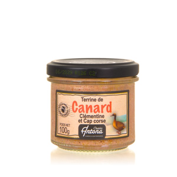 Charles Antona Entenpastete mit Clementine und Cap Corse Likörwein