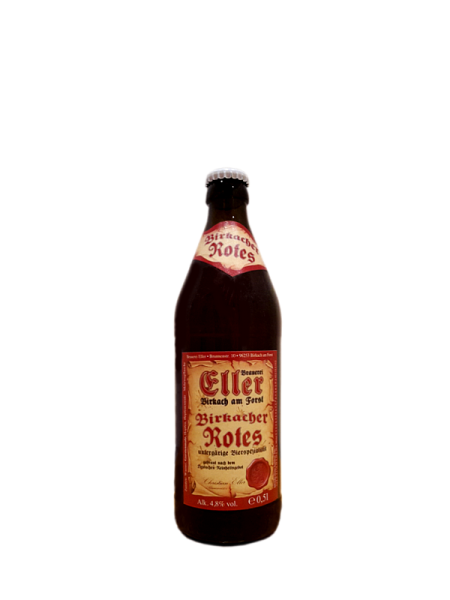 Brauerei Eller Birkacher Bier Rotes