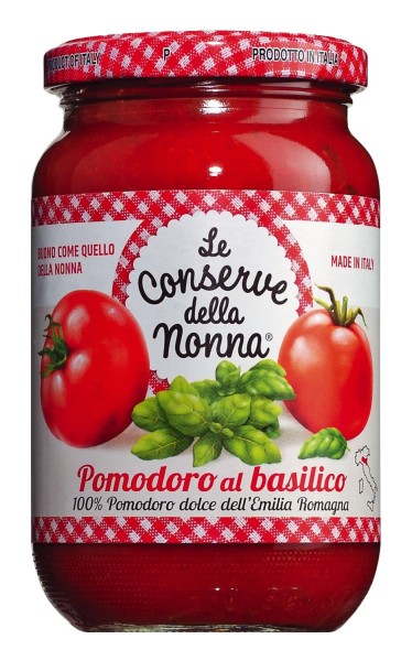 Le Conserve della Nonna Sugo al basilico - Tomatensauce mit Basilikum