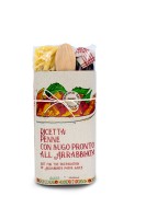 Greenomic Delikatessen Pasta Kit Penne All Arrabbiata mit Kochlöffel