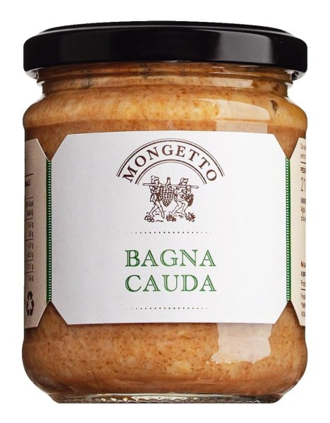 Mongetto Bagna Cauda - Würzsauce mit Sardellen und Knoblauch