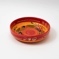 Tierra Cocida Keramik-Reibeschüssel Knoblauchreibe Provence groß (19cm)