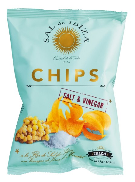 Sal de Ibiza Chips Salt &amp; Vinegar 45g