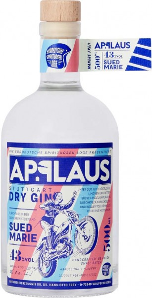 Applaus Stuttgart Dry Gin Suedmarie