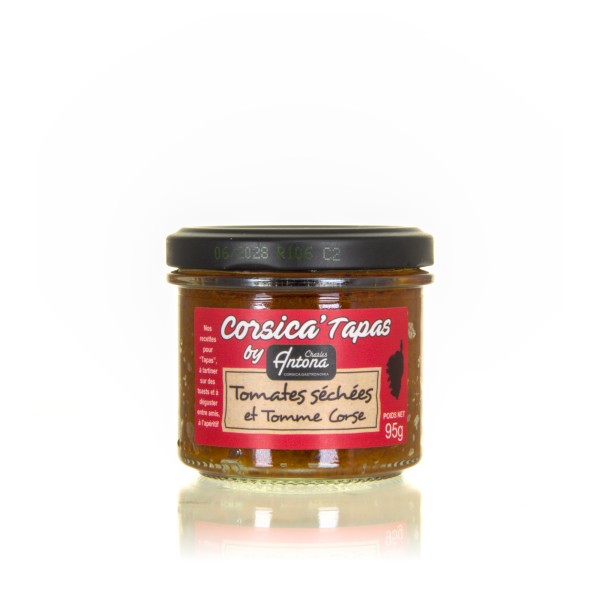 Charles Antona Corsica Tapas - Tomaten Aufstrich mit korsischem Schafskäse