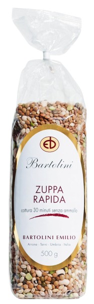 Bartolini Zuppa Rapida - Hülsenfrüchtemischung für Suppen Rapida
