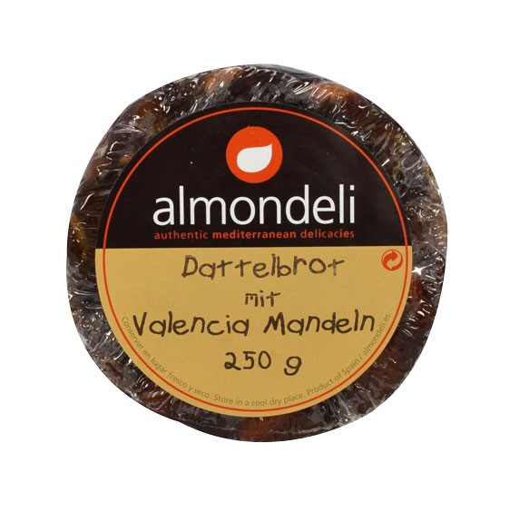 Almondeli Dattelbrot mit Valencia Mandeln