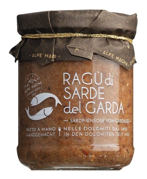 Alpe Magna Ragù di sarde del Garda - Ragout mit Sardinen aus dem Gardasee
