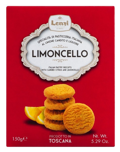 Lenzi Pasticcini al Limoncello - Mürbeteigkekse Limoncello