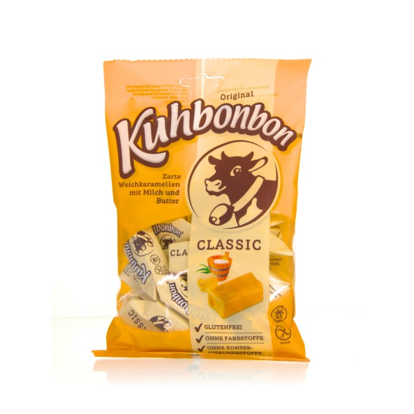 Kuhbonbon Classic - Weichkaramellen mit Milch und Butter 200g