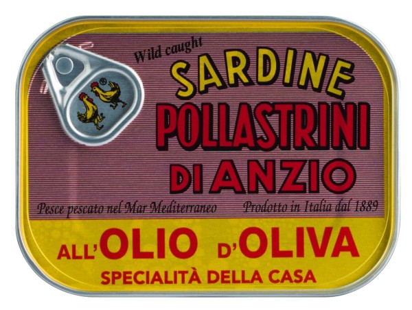 Pollastrini Sardinen in Olivenöl