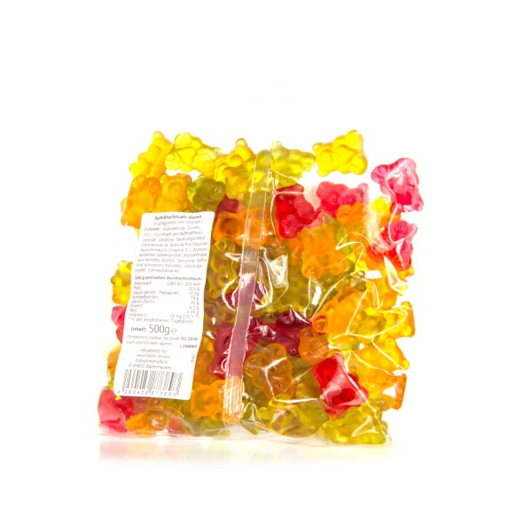 Naschlabor Apfel Fruchtsaftbären Bären 500g