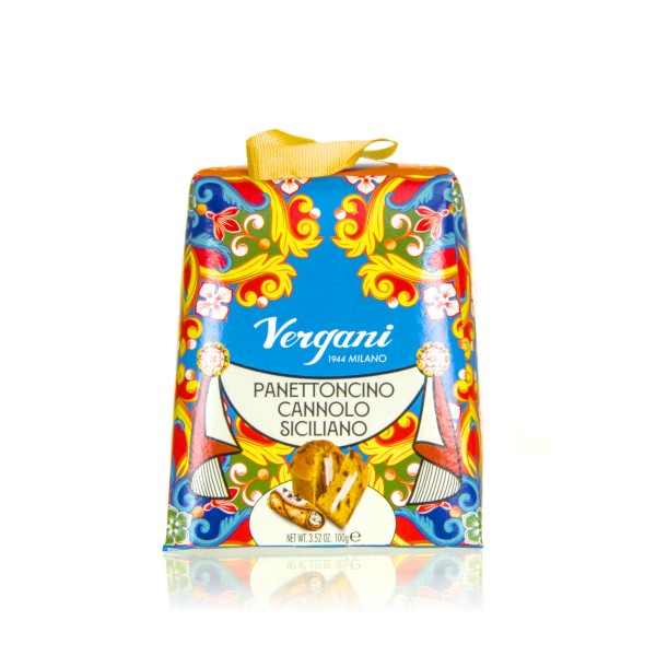 Vergani Panettoncino Cannolo Siciliano Art