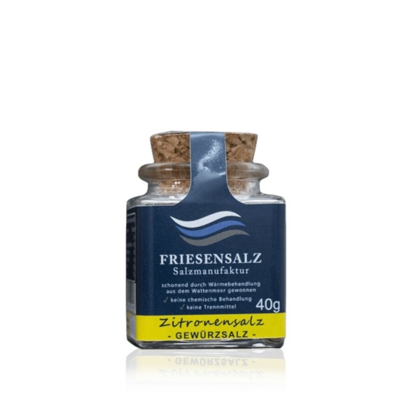 Friesensalz Salzmanufaktur - Zitronensalz