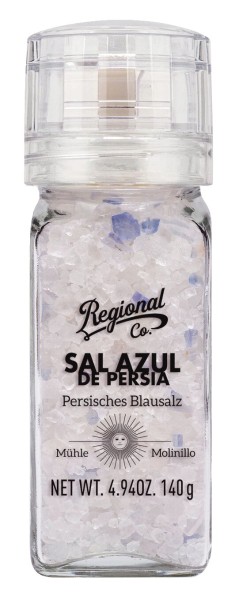 Regional Co. Sal azul de Persia - Persisches blaues Salz in der Mühle