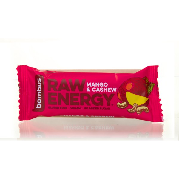 Bombus Raw Energy Riegel Mango & Cashew