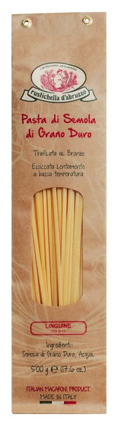 Rustichella Linguine - Pasta aus Hartweizengrieß