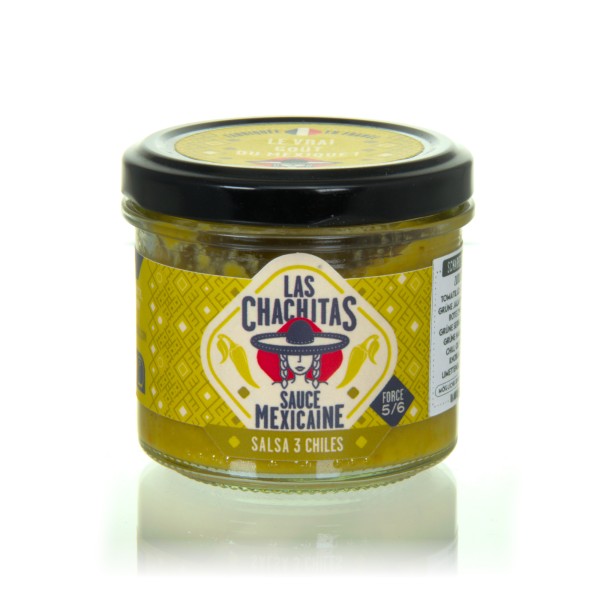 Las Chachitas Sauce Mexicaine Salsa 3 Chilis