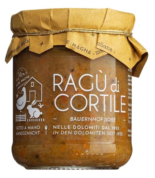 Alpe Magna Ragù di Cortile - Fleischsauce nach Bauernhofart