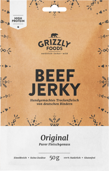 Grizzly Foods Beef Jerky Original