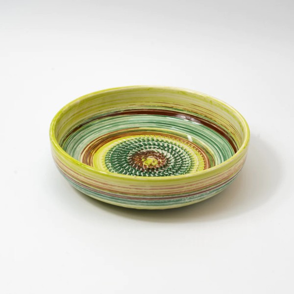Tierra Cocida Keramik-Reibeschüssel Knoblauchreibe Amazonas groß (19cm)