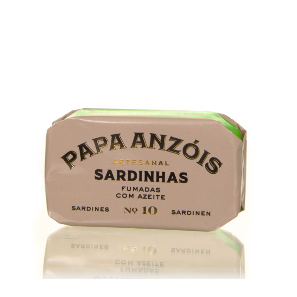 Papa Anzóis geräucherte Sardinen in Olivenöl