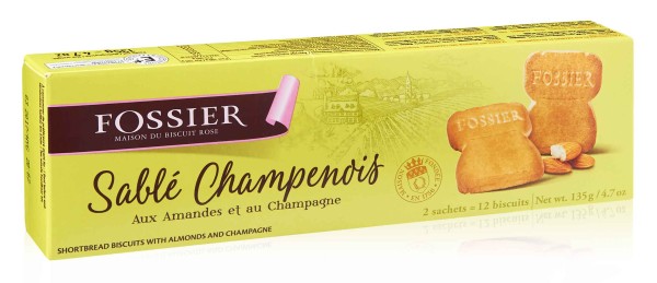 Fossier Buttersandgebäck Champagner Art 135g