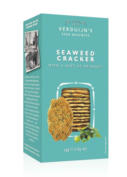 Verduijn´s Cracker mit Algen & Meersalz