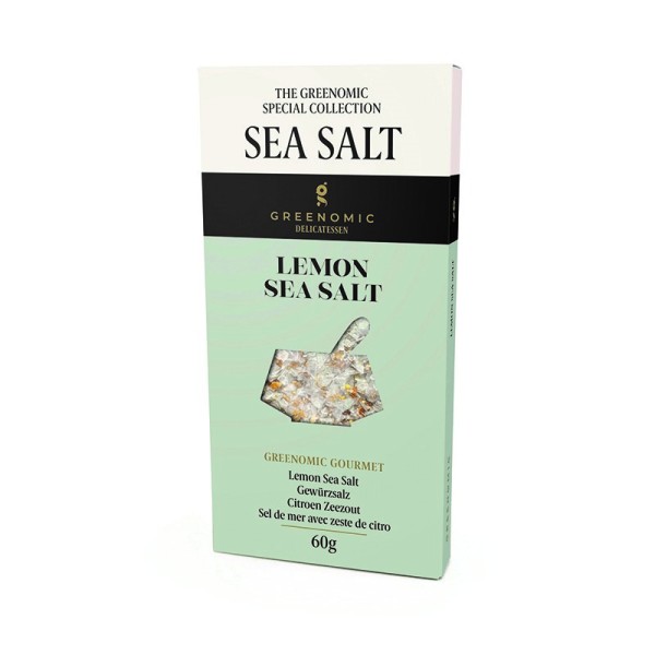 Greenomic Delikatessen Lemon Sea Salt Flakes Nachfüllpack