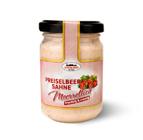 Altenburger Preiselbeer Sahne Meerrettich