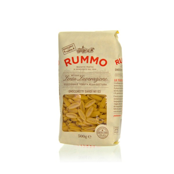Rummo Gnocchetti Sardi No. 63 - Pasta aus Hartweizengrieß