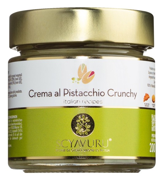 Scyavuru Crema al Pistacchio Crunchy - Pistaziencreme