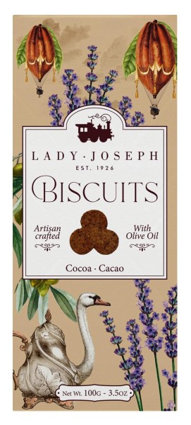 Lady Joseph Cocoa Biscuit Schokoladenkeks mit Olivenöl