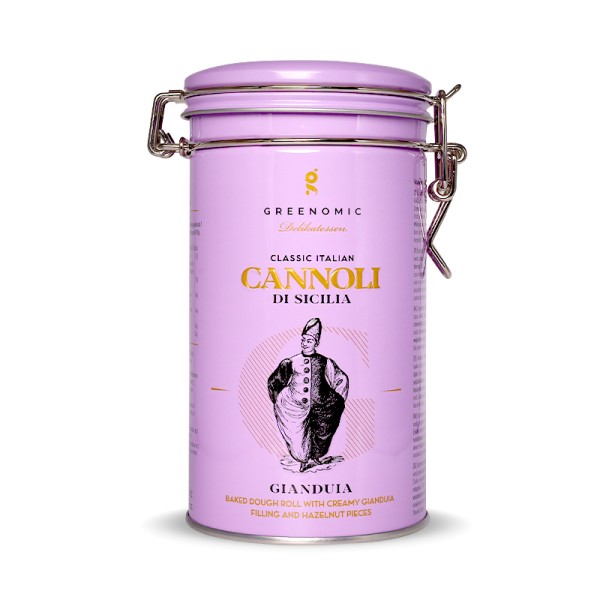 Greenomic Delikatessen Cannoli di Sicilia Gianduia