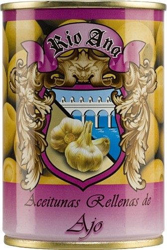 Rio Ana Grüne Oliven mit Knoblauchpaste