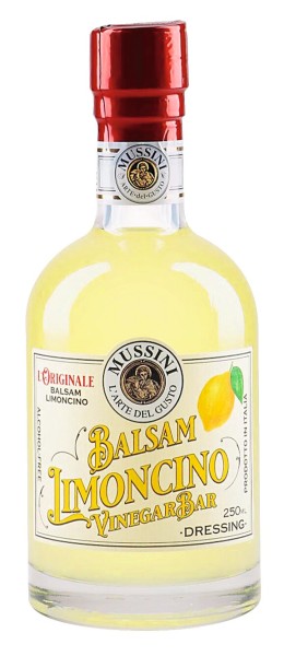 Mussini Balsam Limoncino - Dressing mit Limoncino