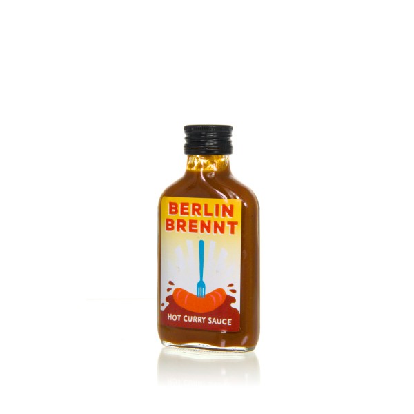 Crazy Bastard Hot Sauce - Berlin Brennt Hot Curry Sauce