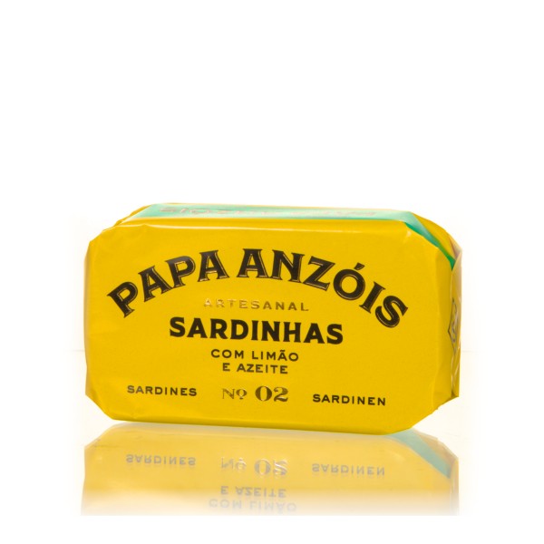 Papa Anzóis Sardinen in Olivenöl mit Zitrone