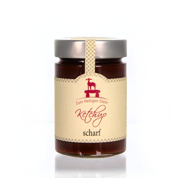 Zum heiligen Stein Ketchup scharf 400g