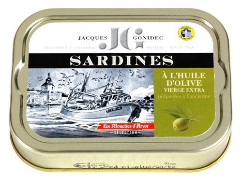 Jacques Gonidec - Sardinen in Olivenöl (115g)