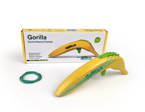 Neue Freunde Gorilla Gummiband Pistole Banane