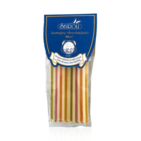 Sbiroli Lasagne Arcobaleno - bunte Lasagneplatten