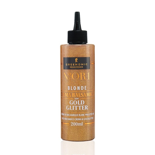 Greenomic Delikatessen Crema Balsamico Blonde mit Gold Glitter
