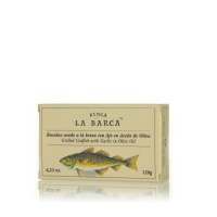 Finca La Barca gegrillter Kabeljau mit Knoblauch in Olivenöl