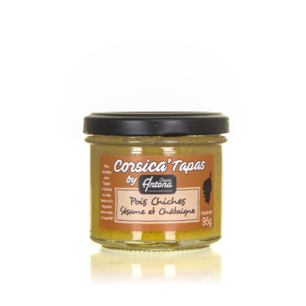 Charles Antona Corsica Tapas - Aufstrich mit Kichererbsen, Sesam und Kastanien