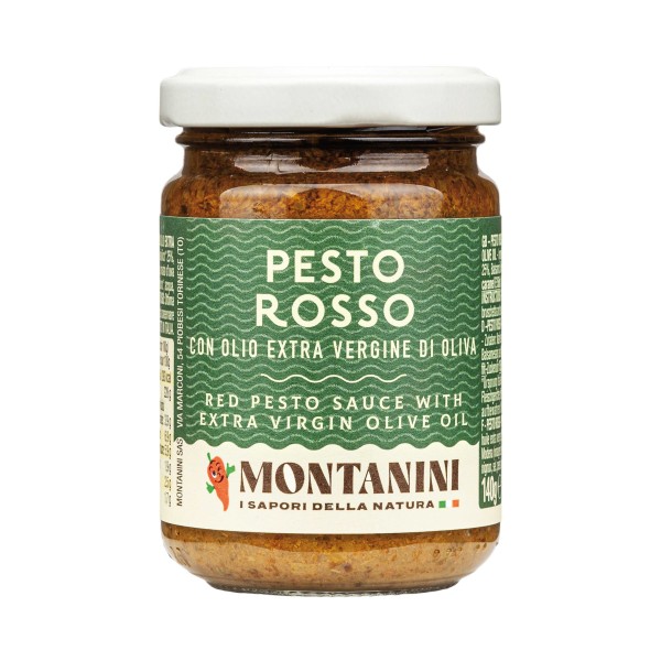 Montanini Pesto Rosso - Pesto mit getrockneten Tomaten