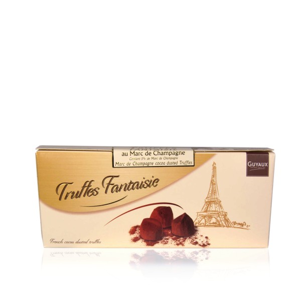 Guyaux Truffes Fantaisie Kakaokonfekt mit Champagner