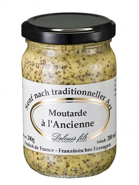 Delouis Moutarde á l´ Ancienne Senf nach traditioneller Art